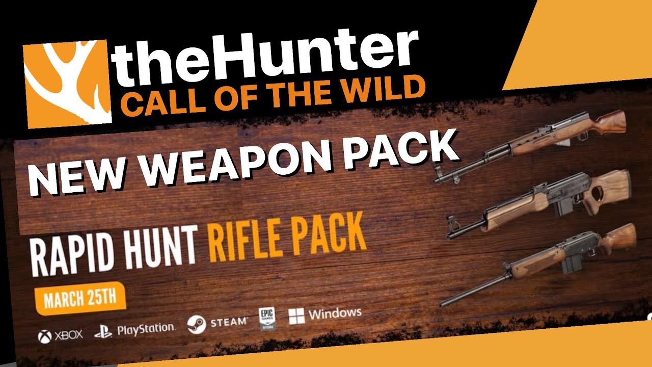 Rapid Hunt Rifle Pack First Impressions! | COTW News | the Hunter Call of the Wild