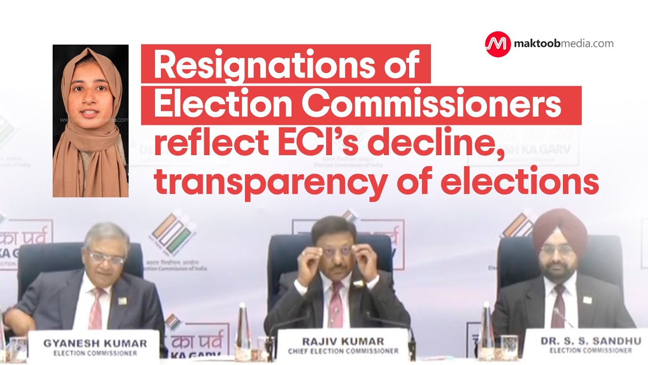 Resignations of Election Commissioners reflect ECI&rsquo;s decline, transparency of elections | Maktoob