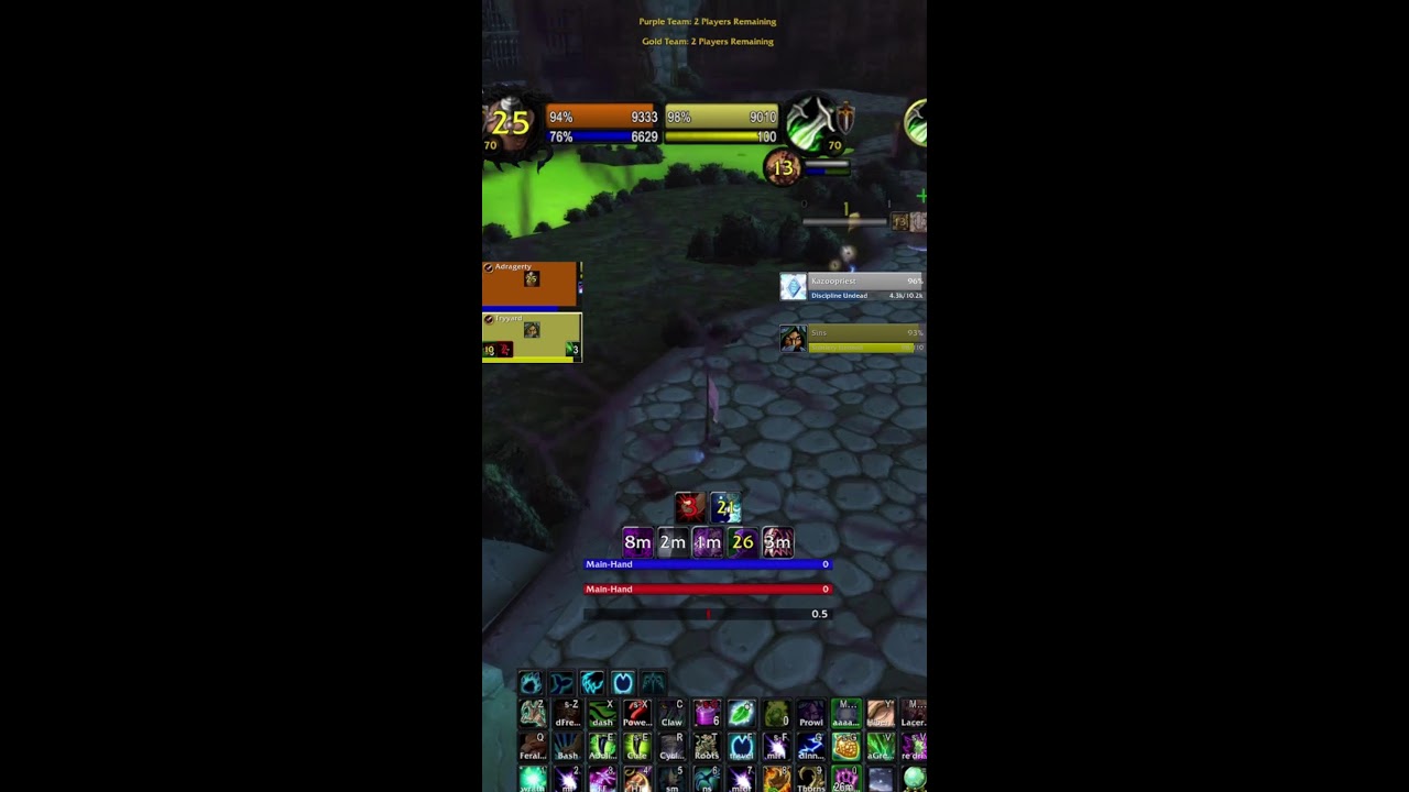 Resto Druid + Hunter Arena | TBC Classic Anniversary | Season 3 2v2