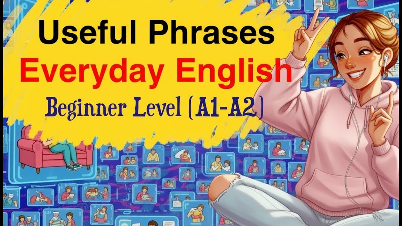 Podcast for Beginners A2 Daily Routines, Phrases & Expressions for English Speaking Situations!