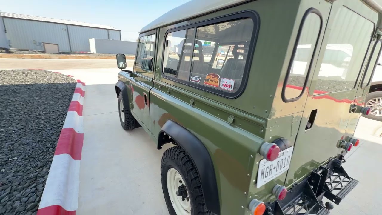 1987 Defender 90 heater test