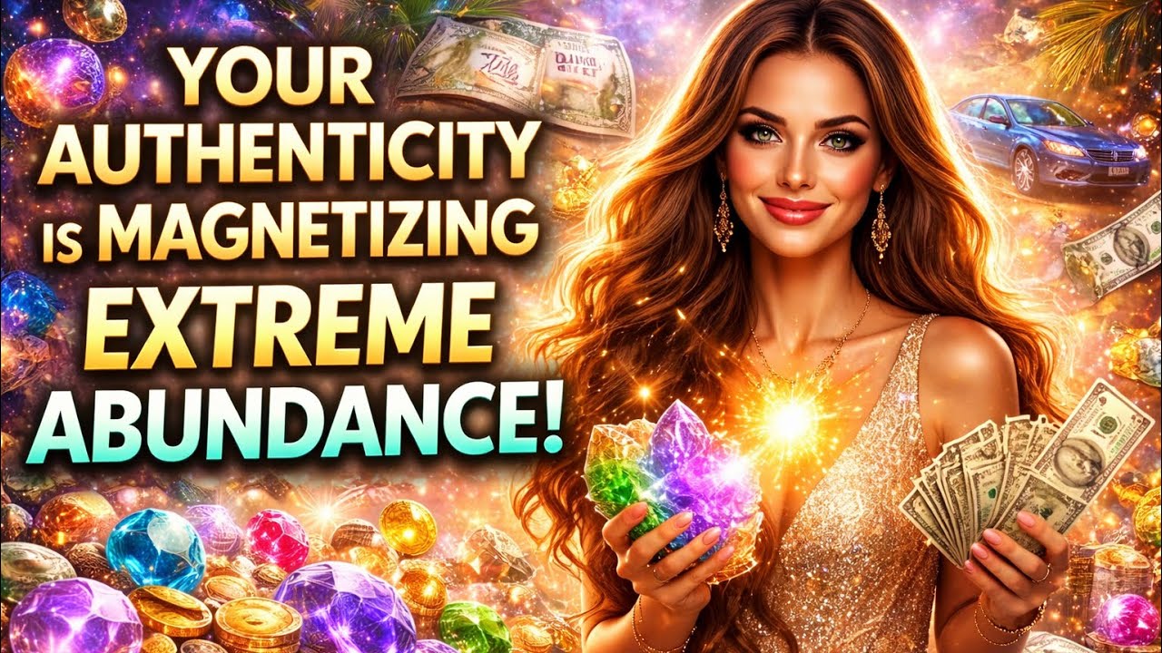YOUR AUTHENTICITY IS MAGNETIZING EXTREME ABUNDANCE ✨💎