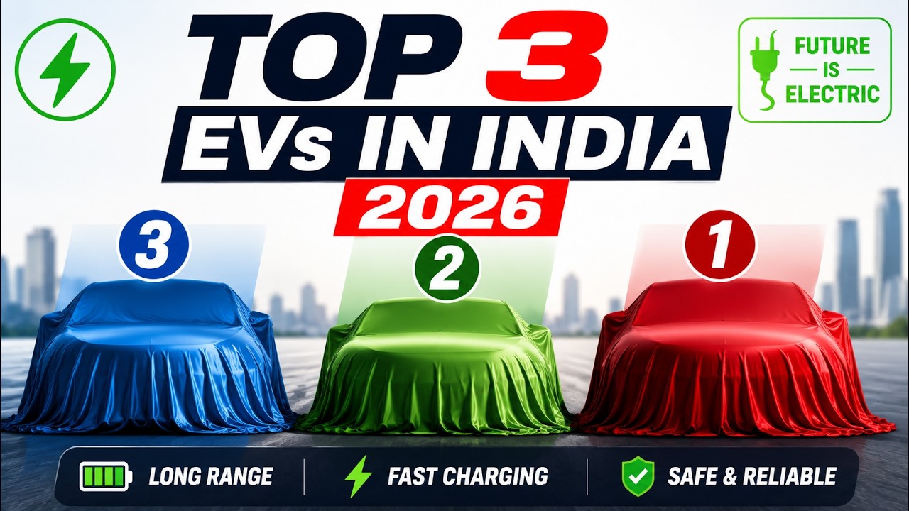 Top 3 EV Cars in India 2026 ⚡ #1 Will Surprise You!
