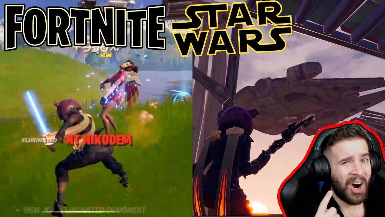 STAR WARS FORTNITE EVENT ! | LÉZERKARDUNK LETT !