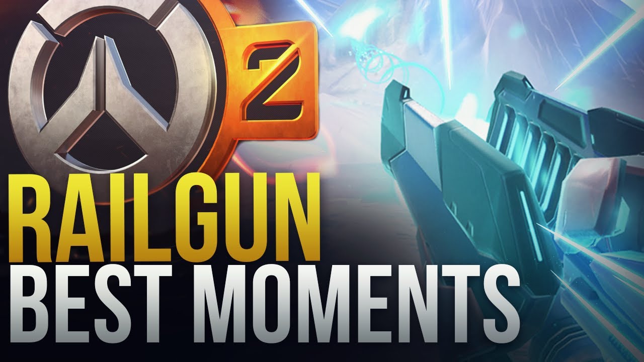 PROS USE RAILGUN - BEST MOMENTS SOJOURN - Overwatch 2 Montage