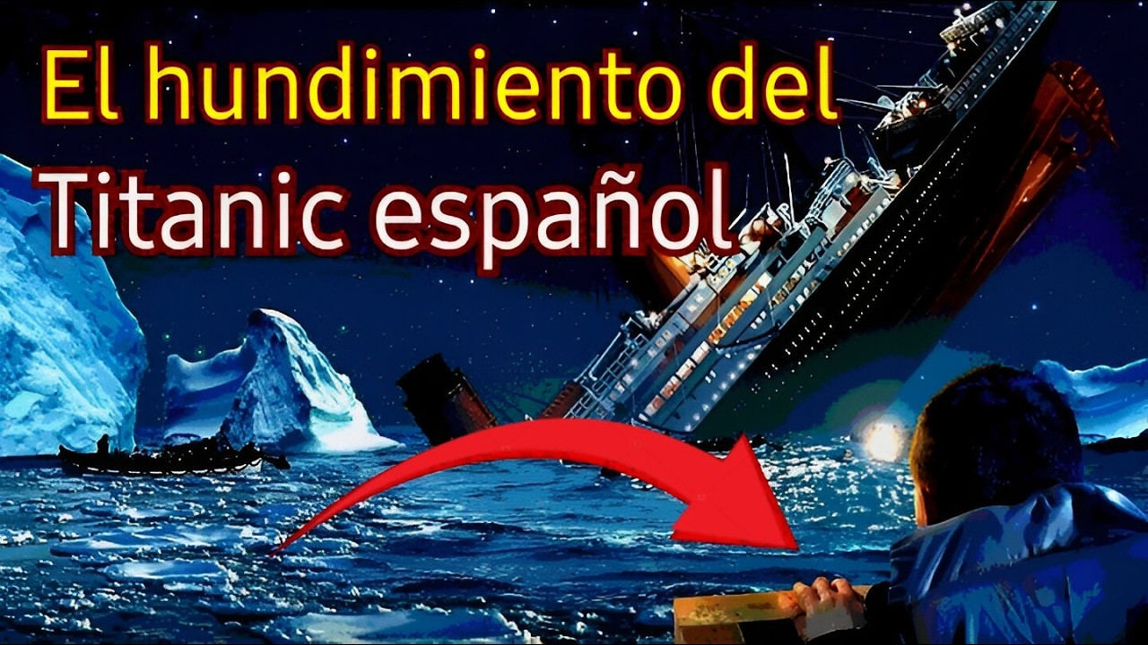 La Tragedia del  TITANIC ESPAÑOL el BARCO Que Se HUNDIÓ en 5 minutos