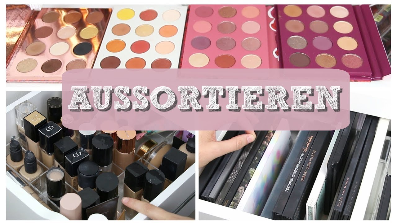 MAKE UP DECLUTTER 😵 | ICH SORTIERE MEINE SAMMLUNG AUS | Alles muss raus ...