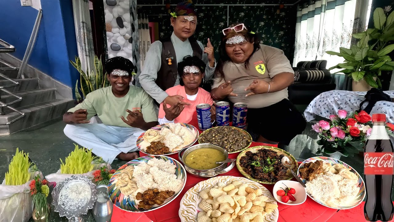 Barsha Ma Dina Ma Celebration Dashain Tika Family With Team Ex Romeo Bagjhoda NO SURVIVAL TODAY