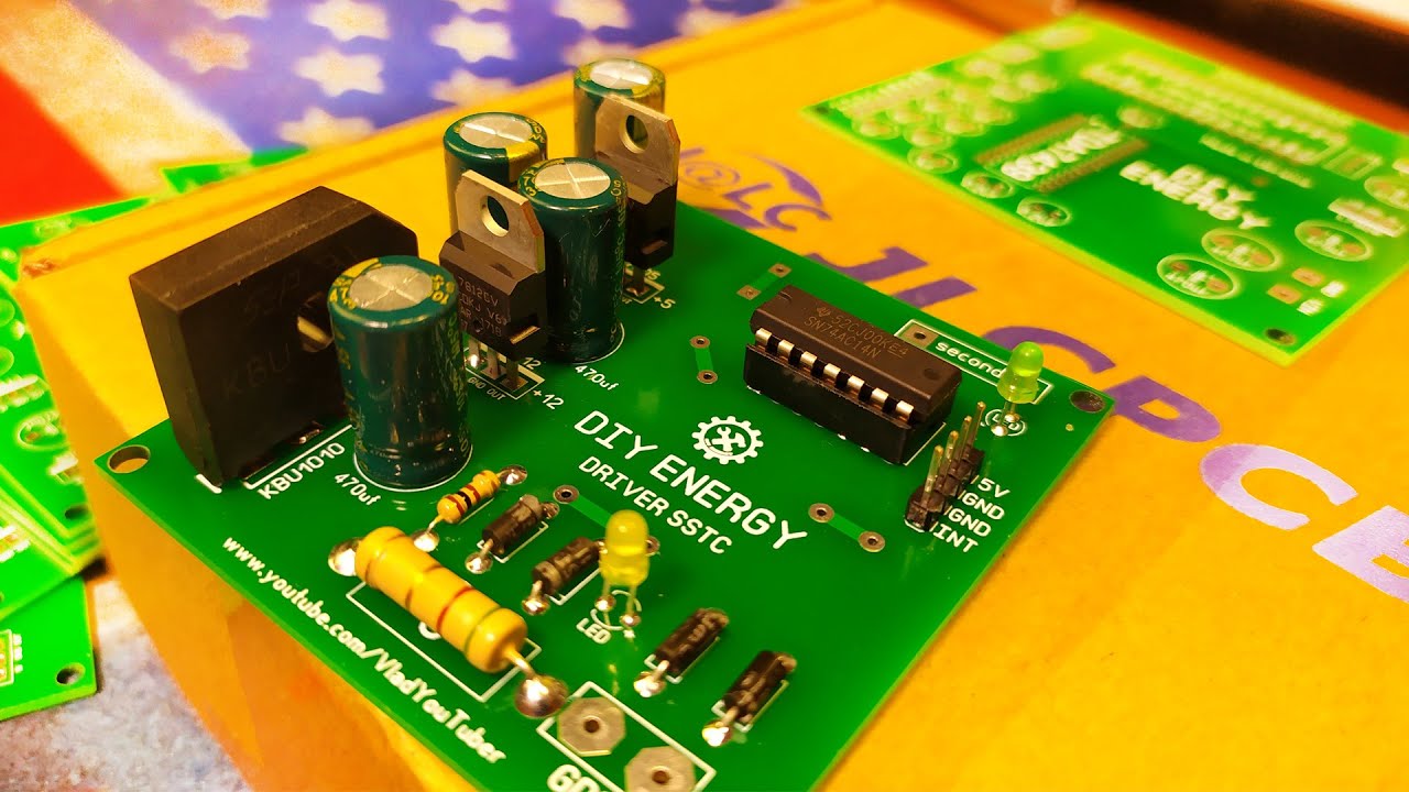 Печатные платы для SSTC. Создание Gerber файла и заказ на JLCPCB
