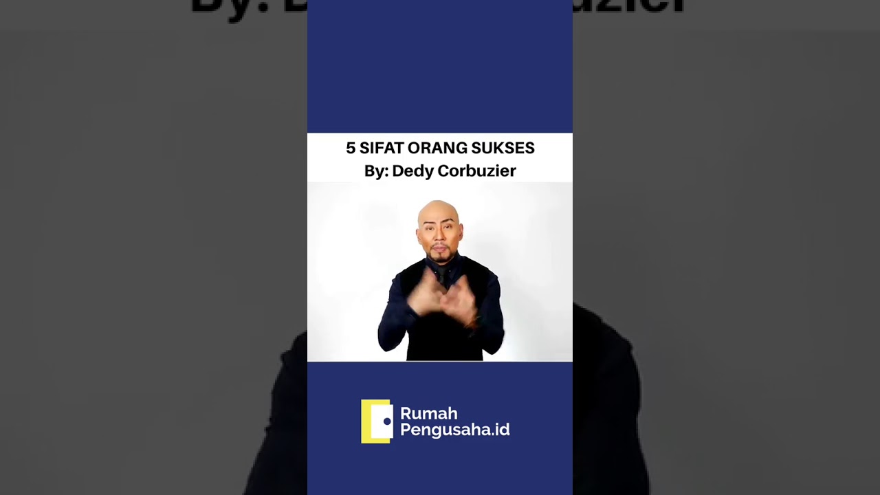 5 cara sukses dedycorbuzer