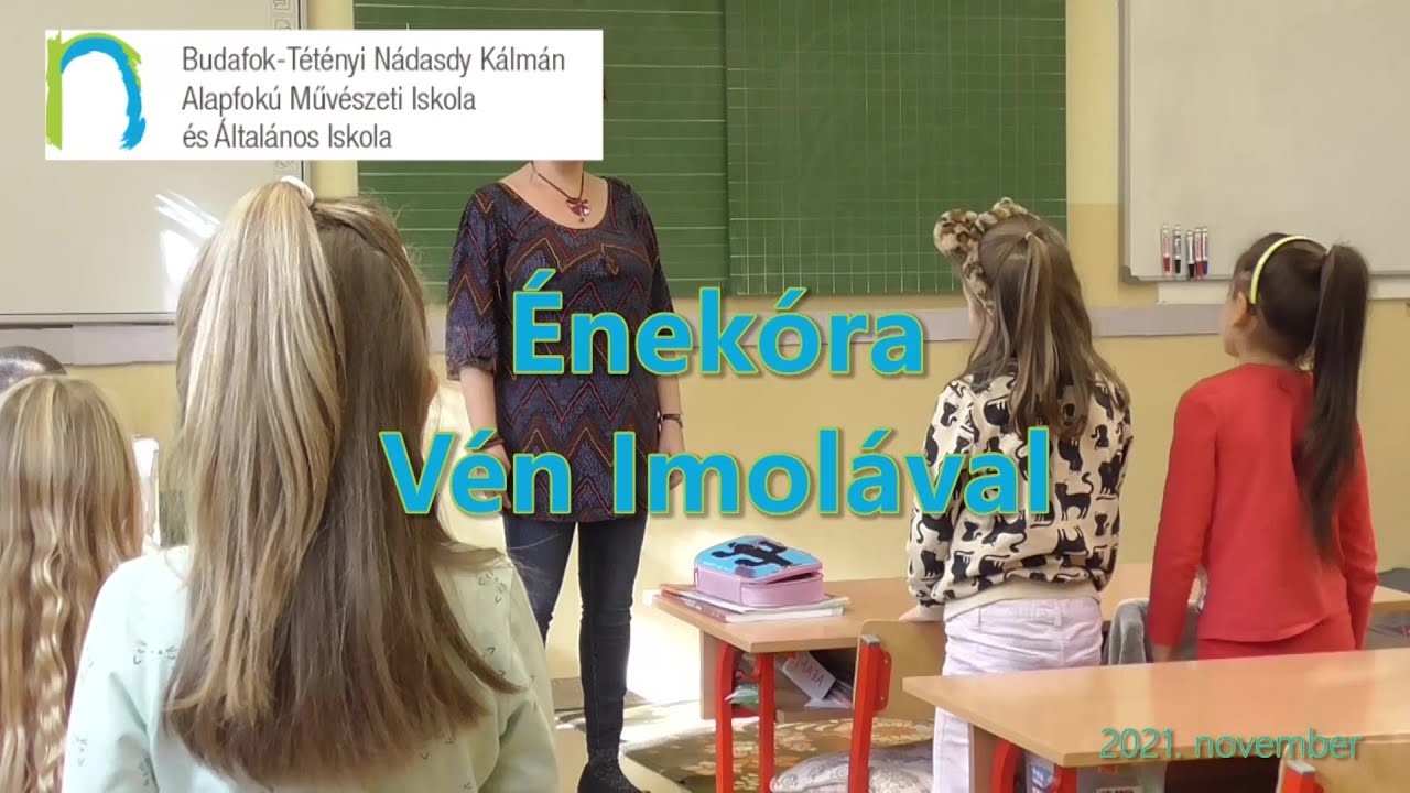 Énekóra Vén Imolával