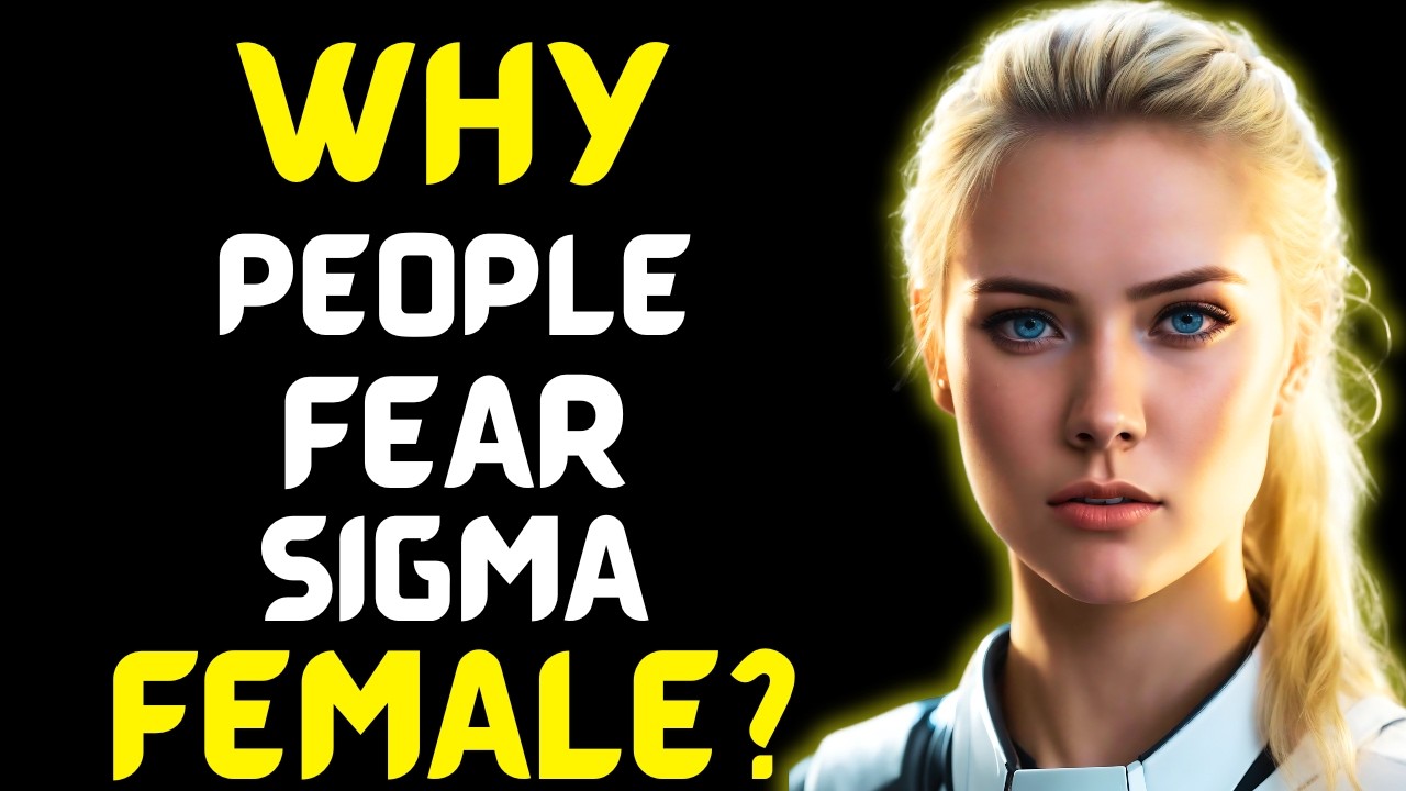 POWER OF SIGMA FEMALE - 10 Reasons People Feel Intimidated By Them | (Stoicism)