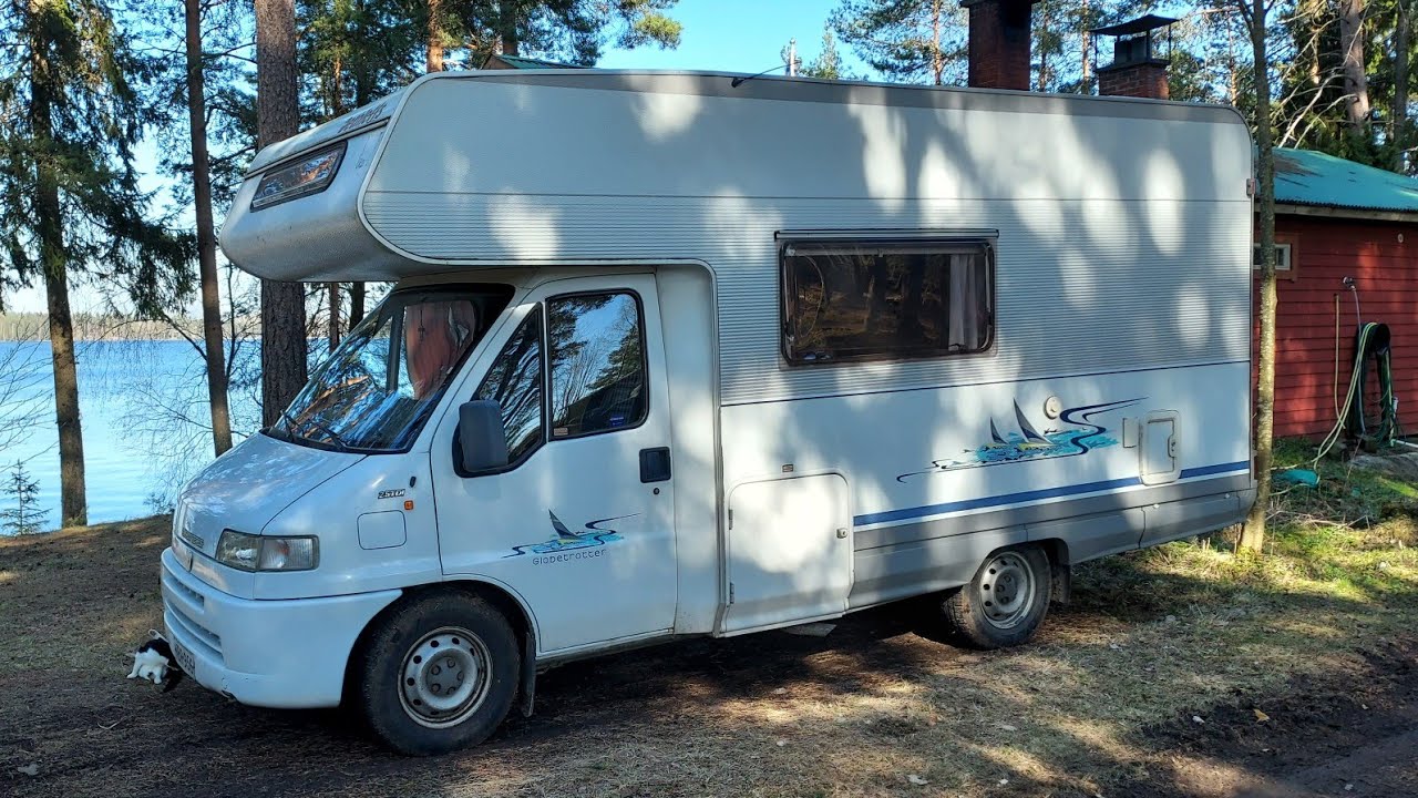 Kuinka selvisi Fiat Dethleffs asuntoauto talvisäilytyksestä ?!