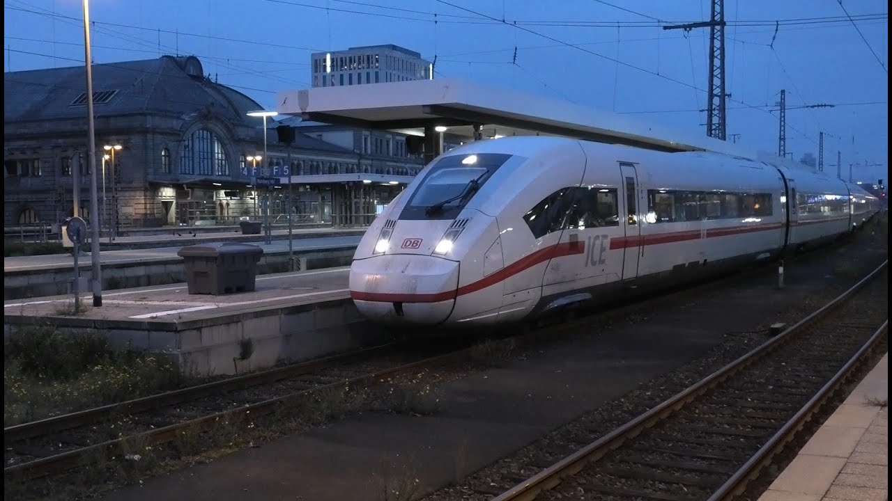 ICE 4 - Abfahrt Nürnberg Hauptbahnhof (20.10.2024) BR 412