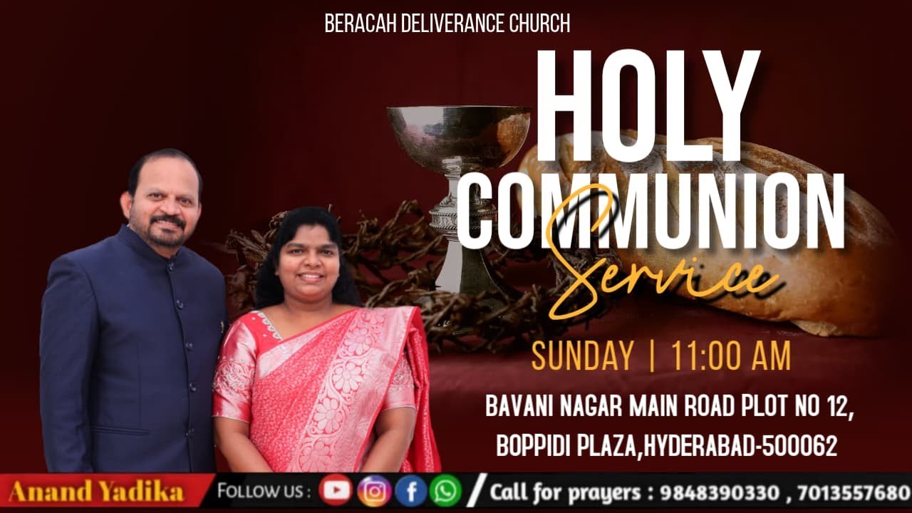 Holy Communion Service 1st February 2026
