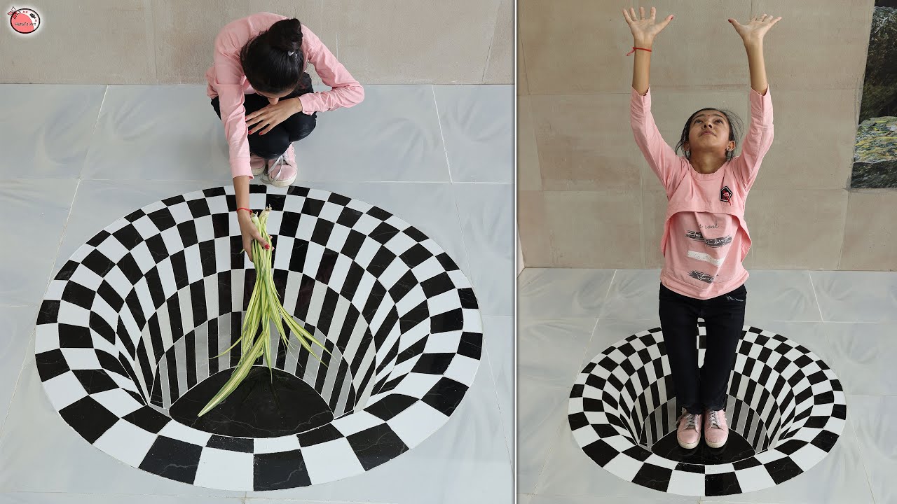 Отличная техника в строительстве - 3D плитка Дизайн - лайфхаки #diy #техника #3d #плитка