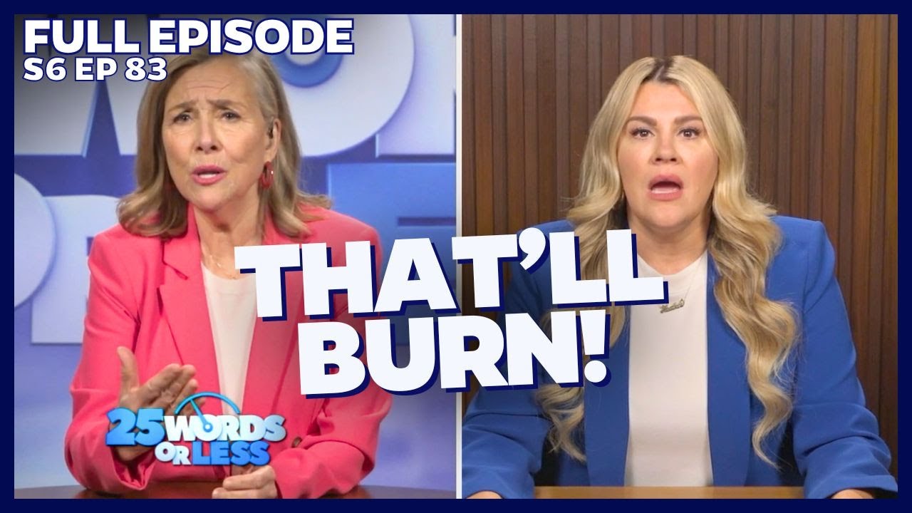 They Were Cooking Up a Win… But It Got a Little Greasy! | 25 Words or Less Game Show Full Episode 83