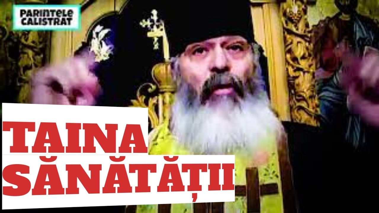 THE SECRET OF HEALTH, THE POWER OF HOLY OIL - Father Calistrat