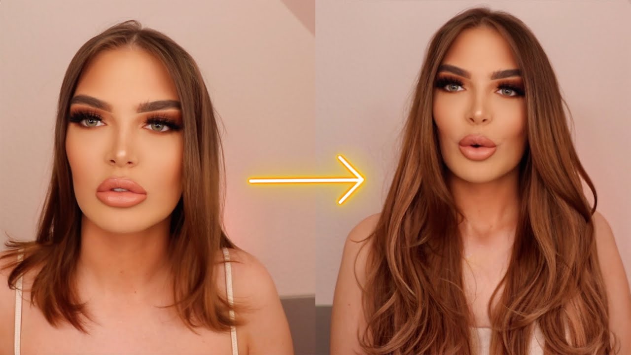 Wie ich meine Clip In Extensions einschneide ✂️ - TUTORIAL