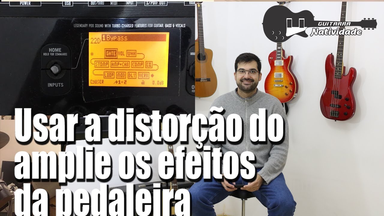 Como tirar o Máximo do seu Amplificador e da sua pedaleira multi-efeitos