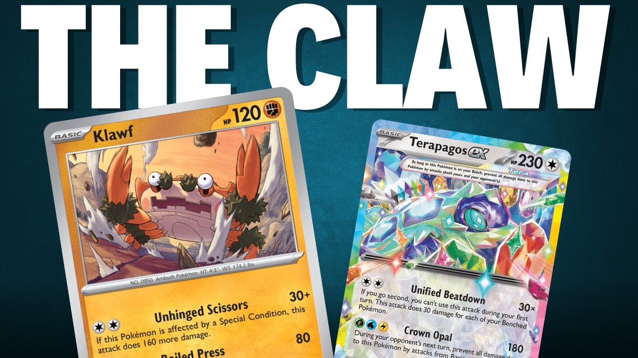 Is Klawf with Terapagos EX actually one of the best decks in format!? Pokemon TCG Live Gameplay