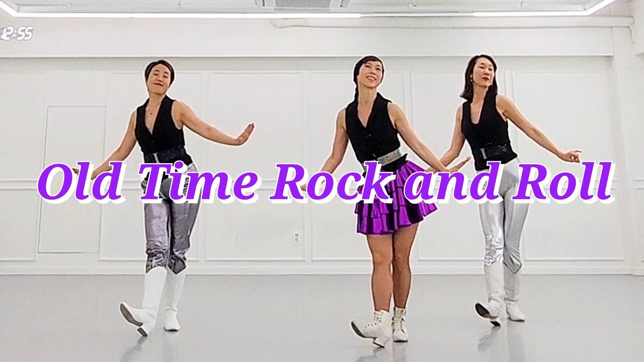 Old Time Rock and Roll LINEDANCE/초중급라인댄스/Choreo:Janet Ge/라인댄스배우는곳 민라인댄스코리아 010-5469-9632 민정희 