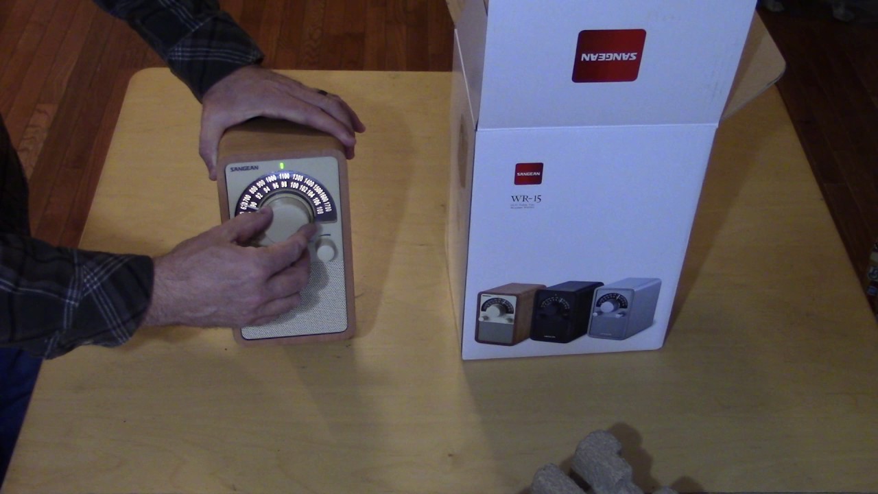 Sangean WR-15 Unboxing