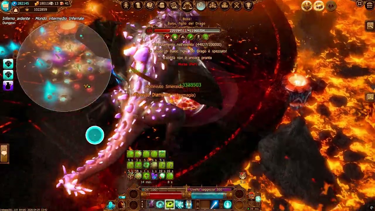Drakensang Test Server, new set+one run bgh