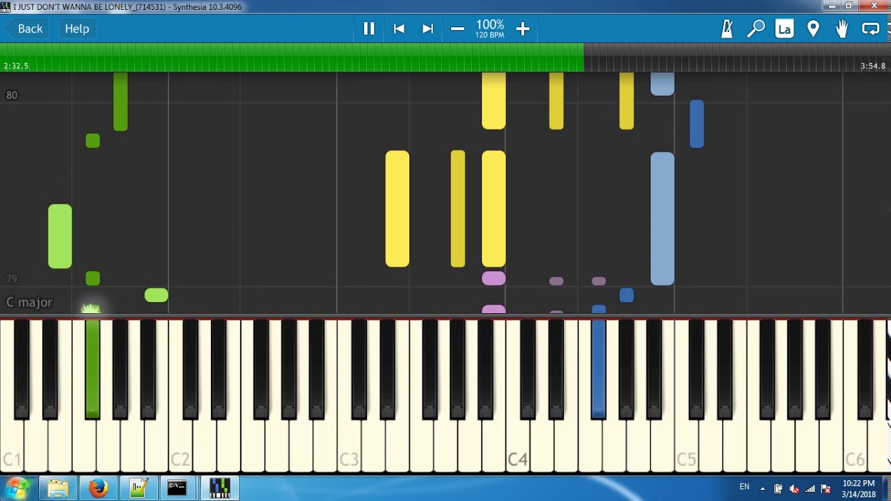 I JUST DON'T WANNA BE LONELY_(714531)[Synthesia piano tutorial]
