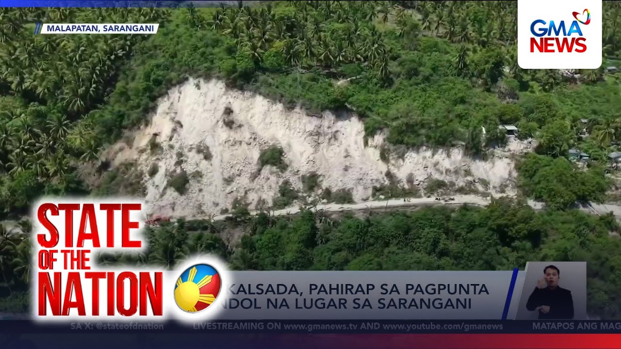 At Sarangani, ground zero of 7.8Mw tremor, destroyed roads isolate towns | SONA