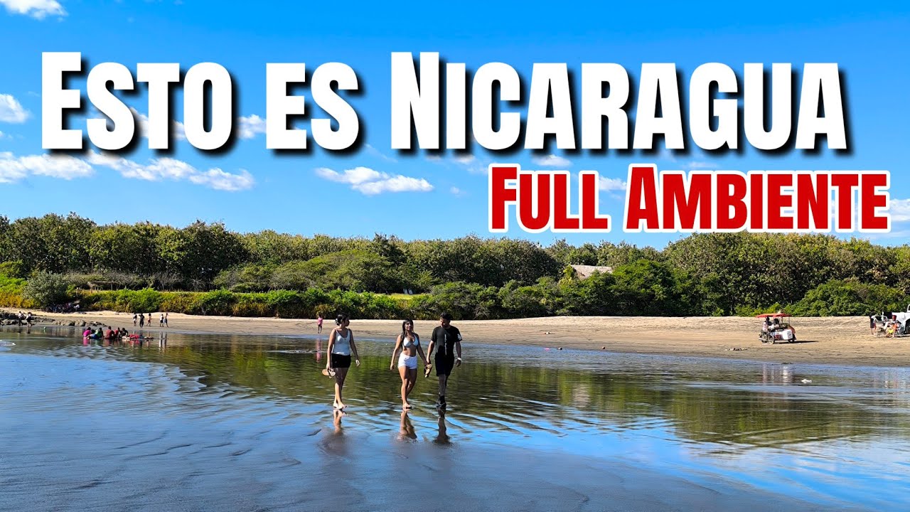 25 de DICIEMBRE: Así se vive la NAVIDAD en las playas de NICARAGUA 