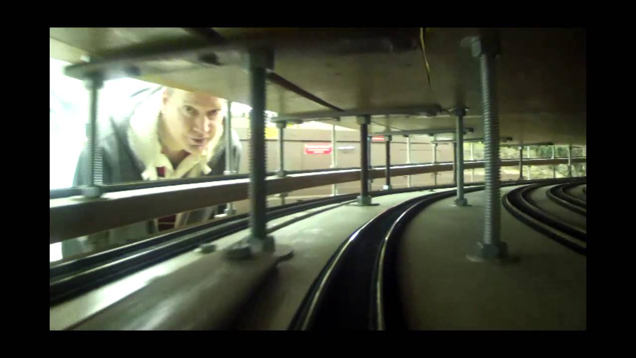 Hennepin Overland HO Model Railway: Engineer's Cab View.  11-Scale Miles of Track!