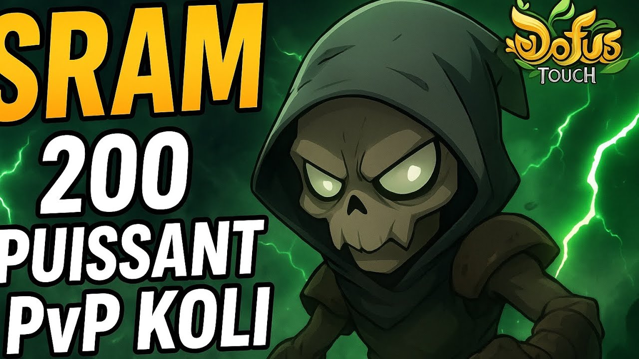 [DOFUS TOUCH] PUISSANT SRAM 200 PVP KOLI FULL POISON TROP CHEAT!!  🎤ep.1