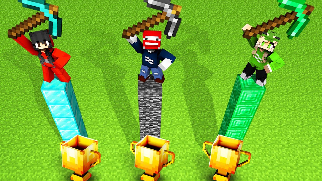 WER ist AM SCHNELLSTEN? mit Benx, Elina, Ebru in Minecraft