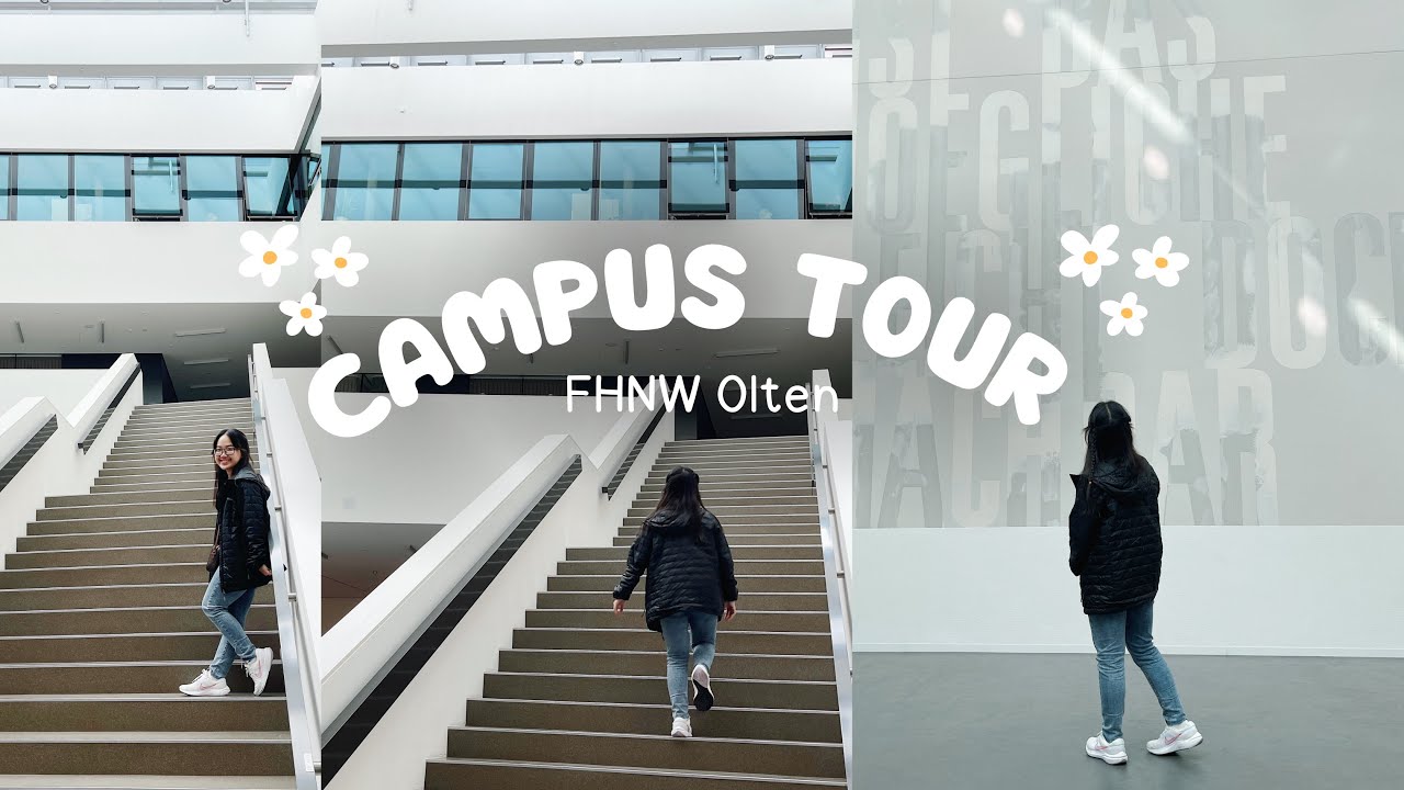 MỘT VÒNG CAMPUS FHNW OLTEN 📚🙋🏻‍♀️ FHNW Campus Tour🇨🇭Ree Juree
