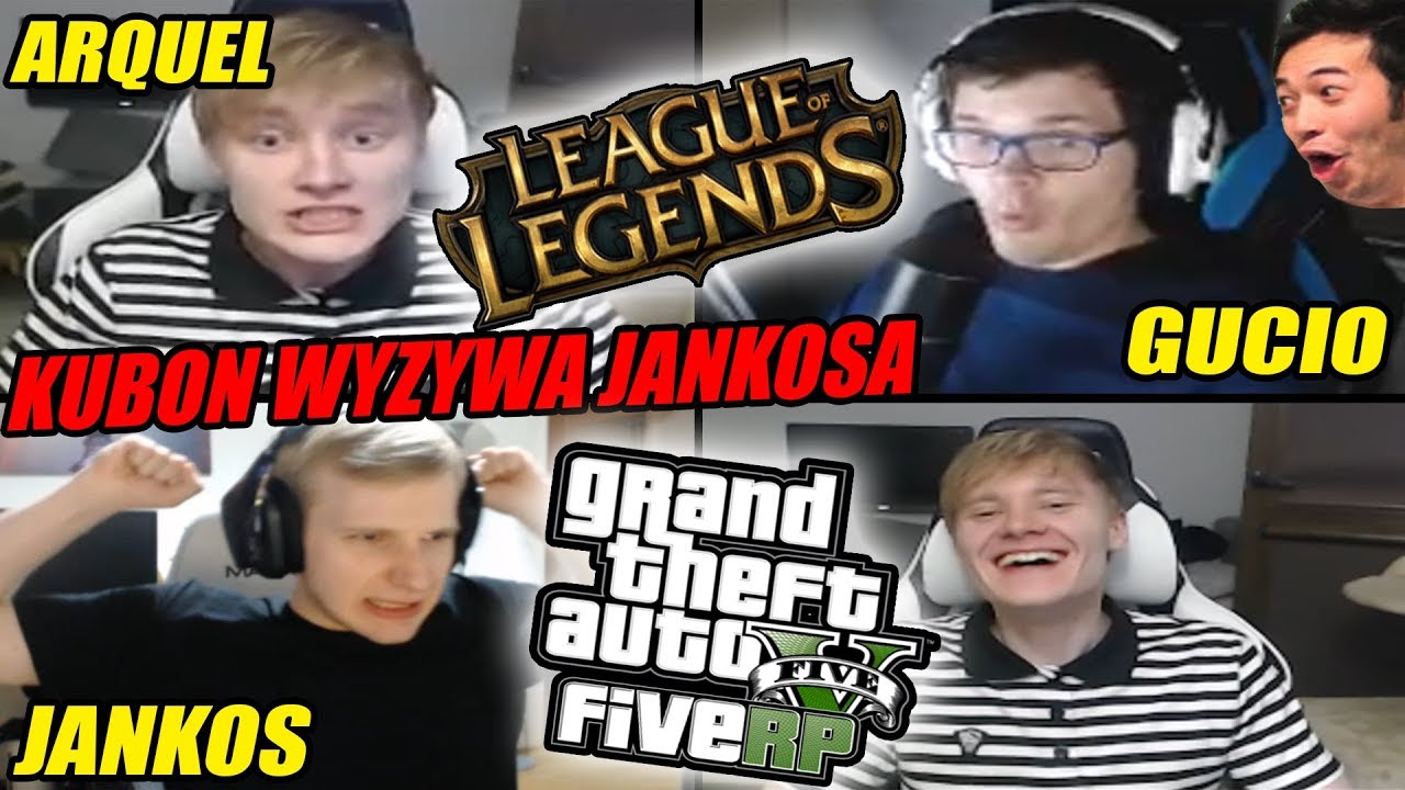 GUCIO OFENSYWNIE O DISIE/KUBON WYZYWA JANKOSA/FREESTYLE W GTA V RP *LEAGUE OF LEGENDS & GTA V RP*