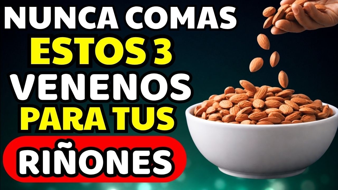 Nefrólogo revela: 3 Frutos Secos que DAÑAN tus Riñones sin que lo sepas (Evítalos Ya) | Salud Renal