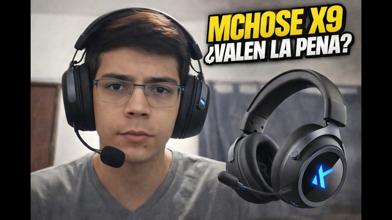Valen la pena los MCHOSE X9🤨🤨? Review HONESTA tras 9 días de uso