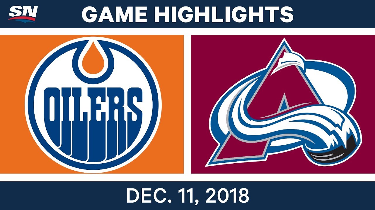 NHL Highlights | Oilers vs. Avalanche - Dec 11, 2018