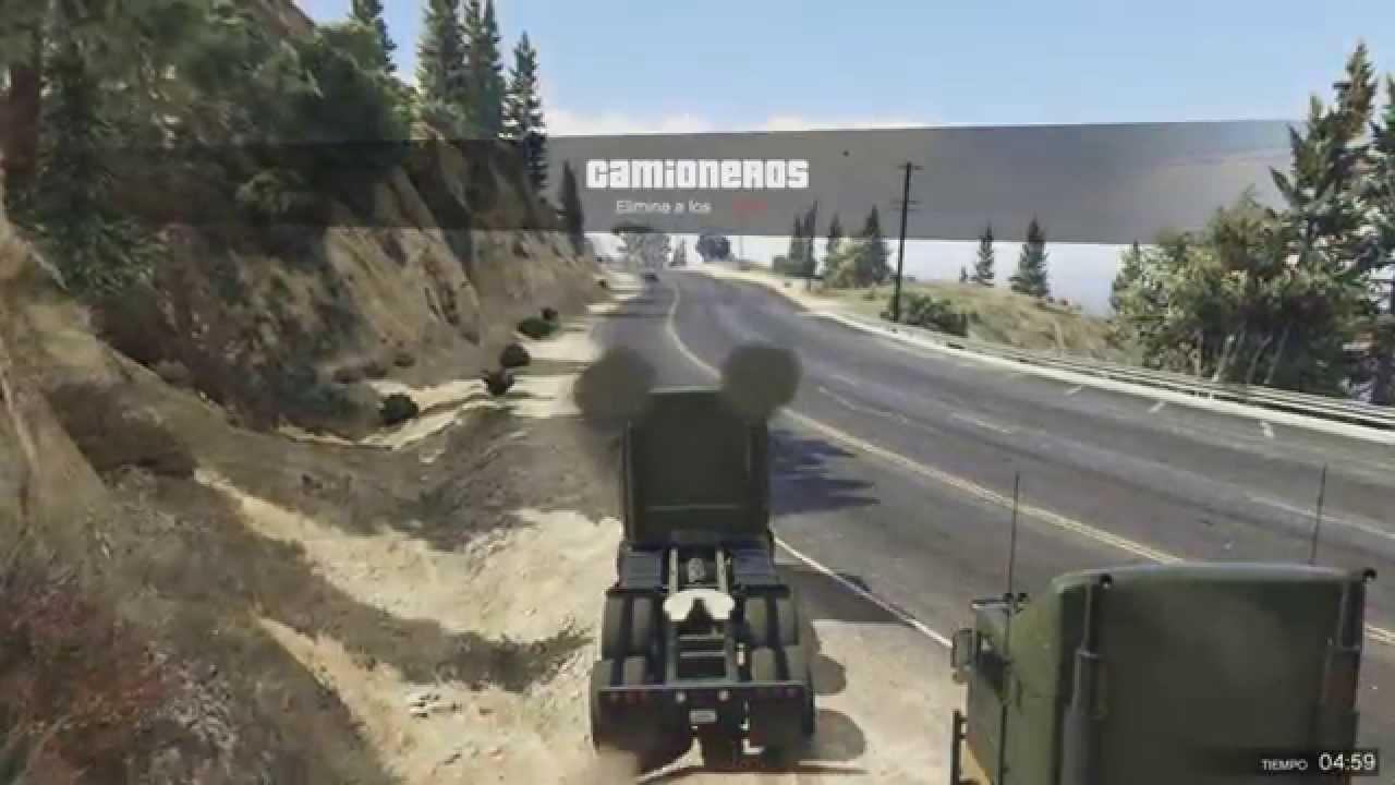 GTA V CAMIONES VS BICICLETAS! EL KARMA ES MI ALIADO!! SI ME PICAS PIERDES!! xFaRgAnx