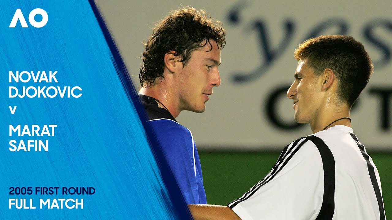 Marat Safin v Novak Djokovic Full Match | Australian Open 2005 First Round