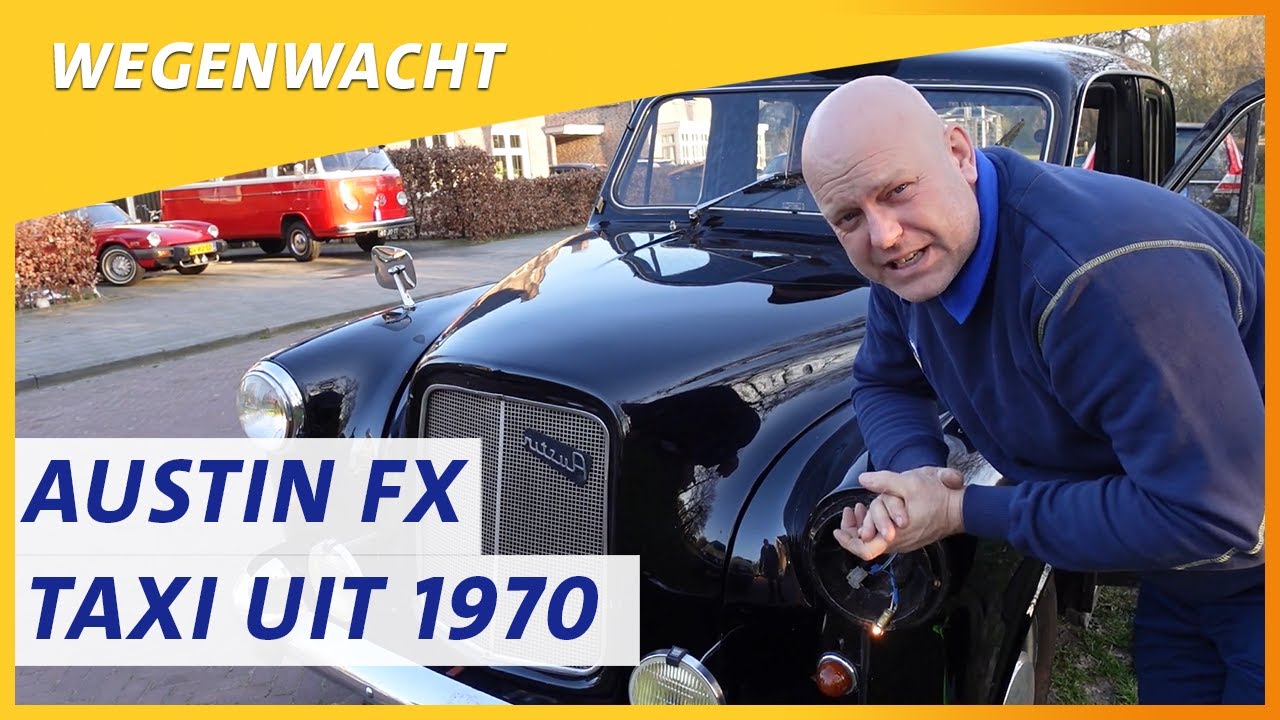Verlichting Austin FX Taxi uit 1970 werkt niet | Wegenwacht vlog