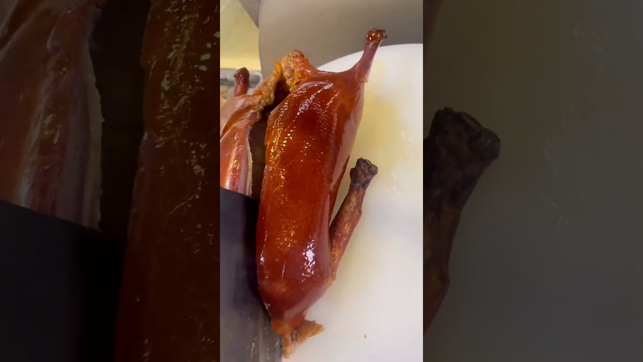 Hoy os presento el plato nacional de China el pato laqueado tambi&eacute;n se llama pato de Beijing
