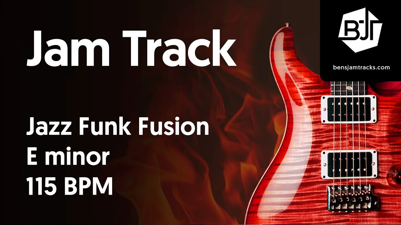 Jazz Funk Fusion Jam Track in E minor 