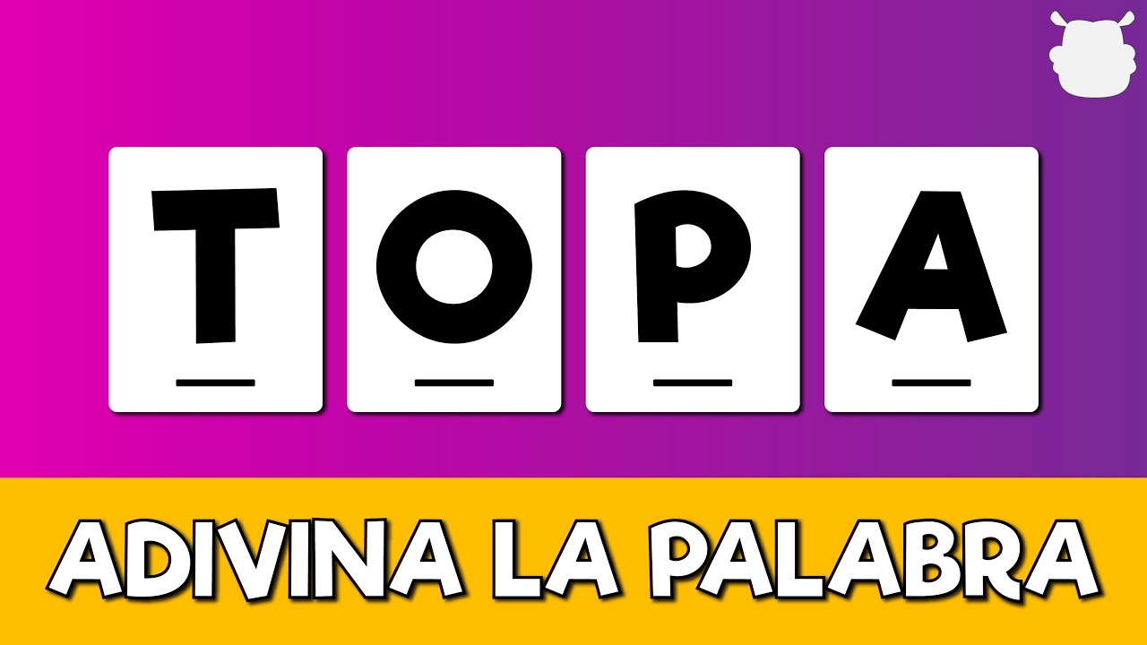 Si PUEDES con la mitad eres GENIO 🧠​👀 Adivina la palabra - letras desordenadas