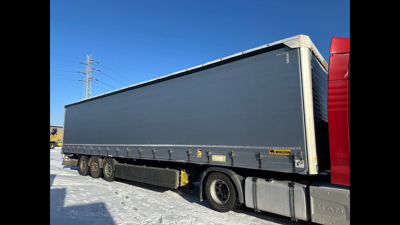 257. Wielton 2021 / SAF / FIRANKA STANDARD / OŚ PODNOSZONA