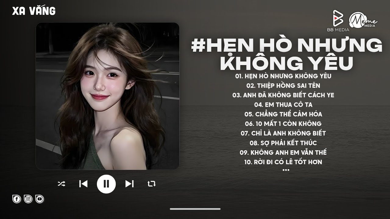 Hẹn Hò Nhưng Không Yêu Lofi - Wendy Thảo | Em Cố Trăm Lần Chẳng Bằng Ai Đó Một Phần | Nhạc Chill
