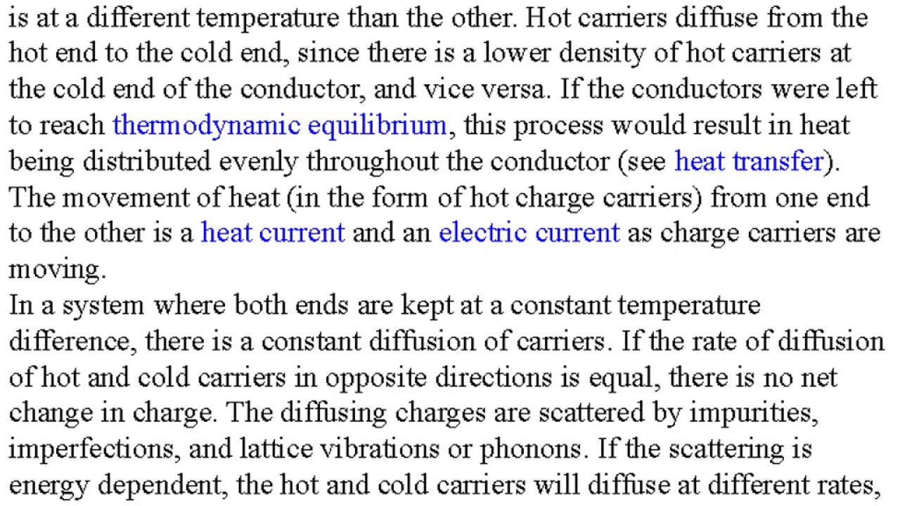 Determination of Seebeck coefficients of thermocou experiment