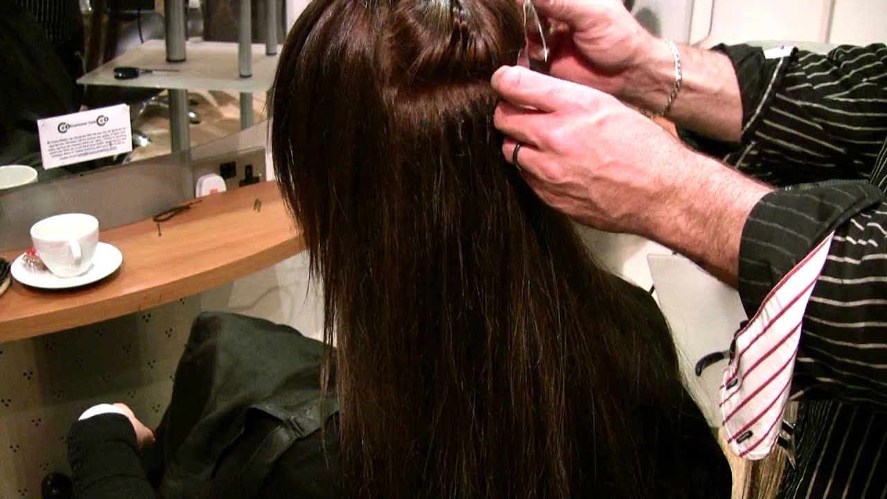 Hair Extensions Great Lengths Cold Fusion Demonstration - London Covent Garden