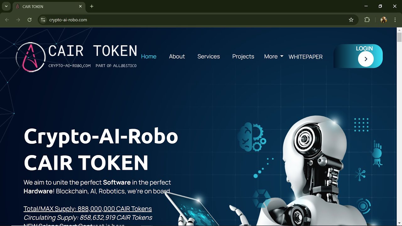Is Crypto AI Robo com (CAIR) Token Legit Or a Scam ??